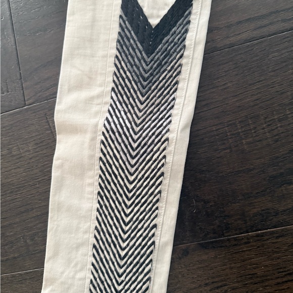 rag & bone for intermix Skinny Jeans with Black Pattern - Picture 2 of 4